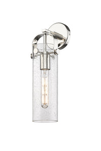 Downtown Urban Sconce Brass Glass Steel