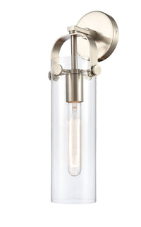 Downtown Urban Sconce Brass Glass Steel