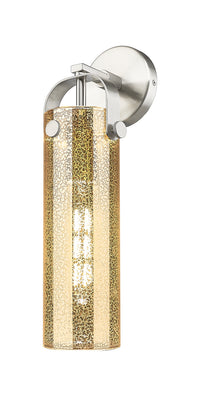 Downtown Urban Sconce Brass Glass Steel