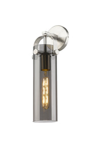 Downtown Urban Sconce Brass Glass Steel