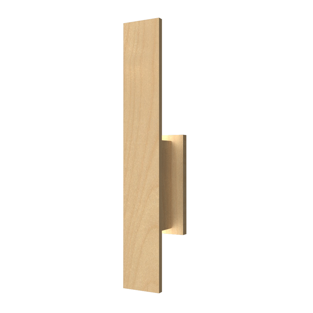17.72'' Modern Clean LED Accord Wall Lamp Light