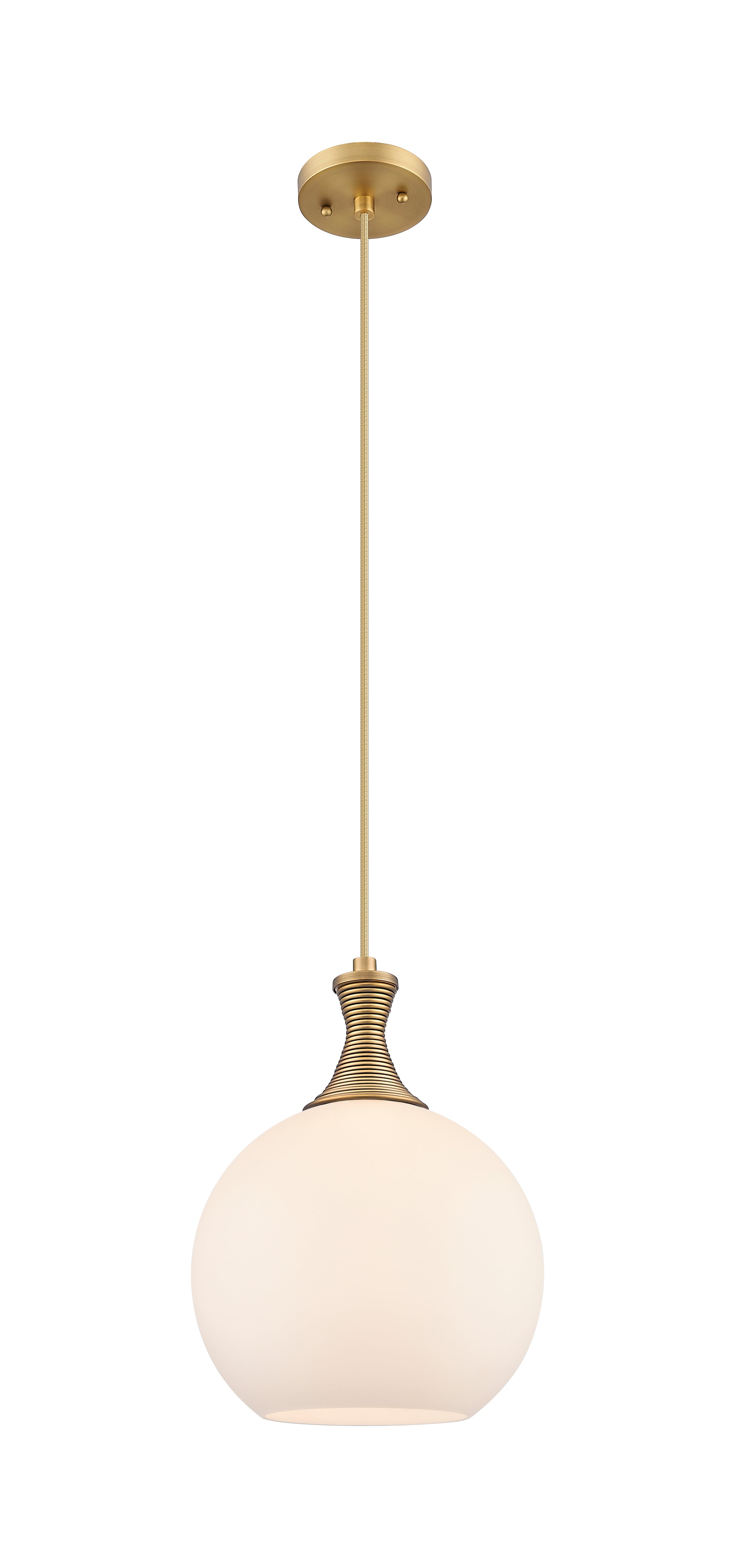 Ballston Mini Pendant Brushed Brass Finish