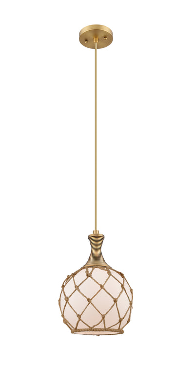 Ballston Mini Pendant Brushed Brass Finish