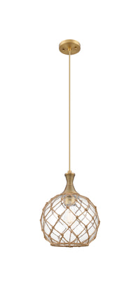 Ballston Mini Pendant Brushed Brass Dimmable