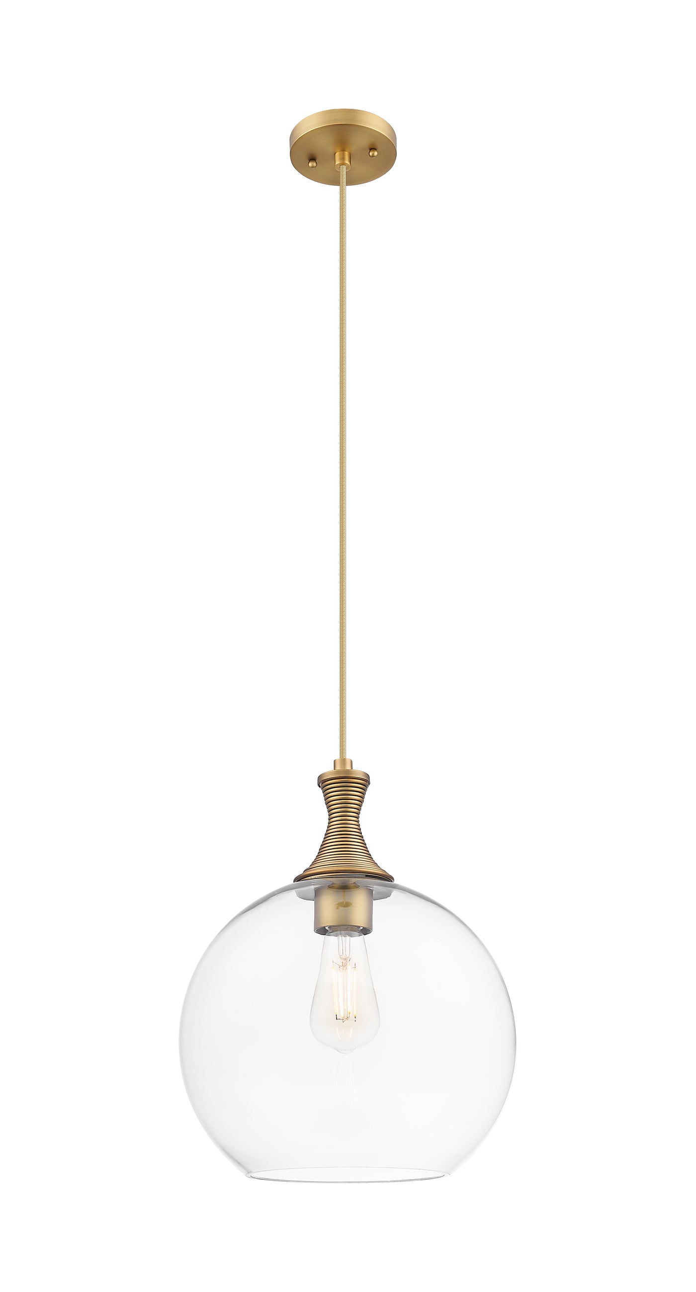 Ballston Mini Pendant Brushed Brass