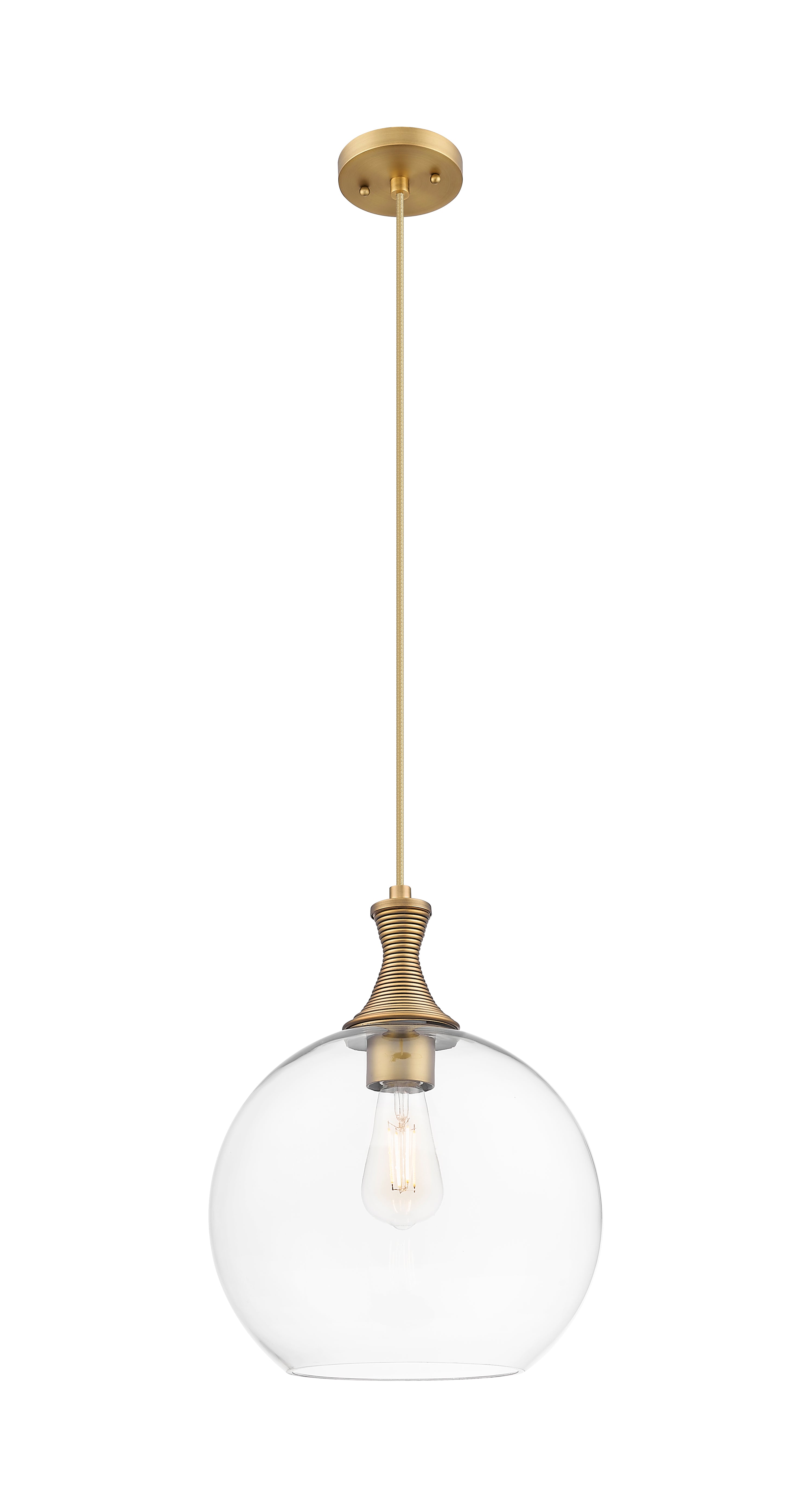 Ballston Mini Pendant Brushed Brass