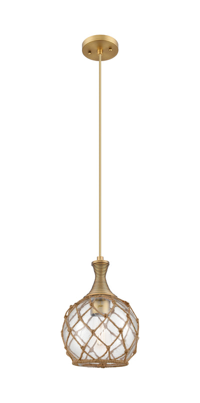 Ballston Mini Pendant Brushed Brass Finish