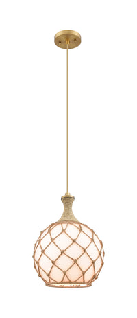Ballston Mini Pendant Brushed Brass Steel