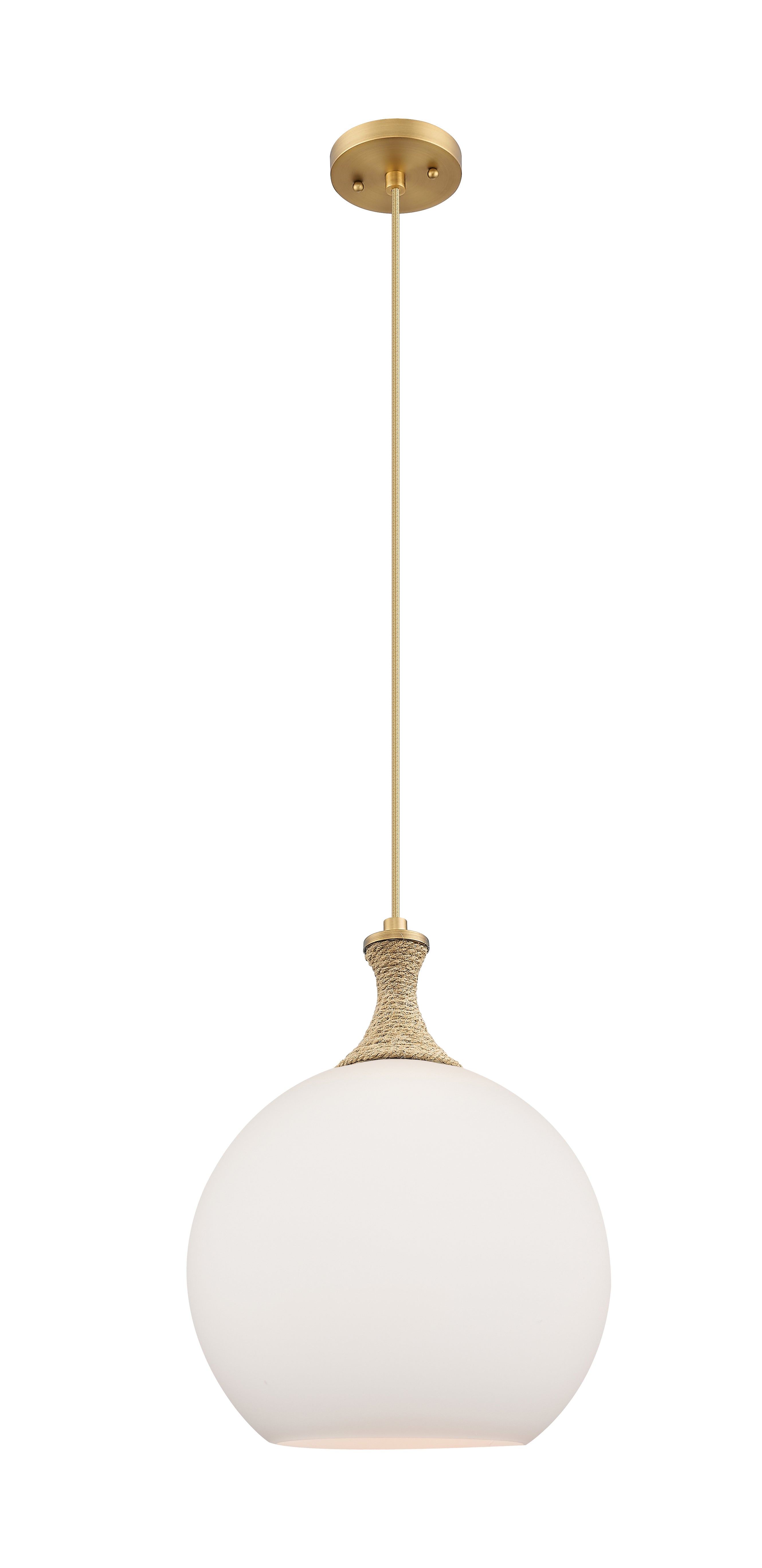 Ballston Mini Pendant Brushed Brass Finish