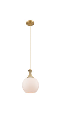 Ballston Mini Pendant 8 Inch Brushed Brass
