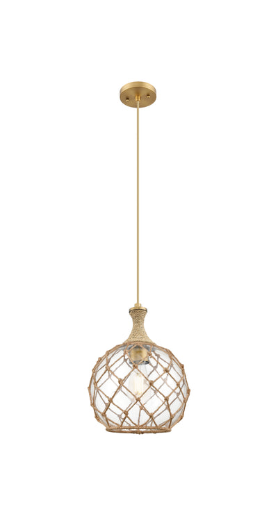 Ballston Mini Pendant Brushed Brass Steel