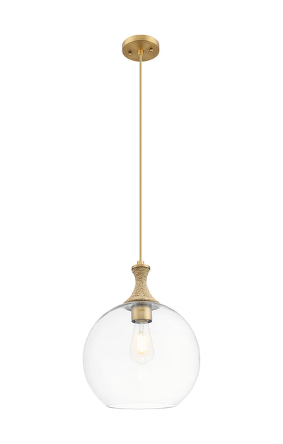 Ballston Mini Pendant Brushed Brass Finish