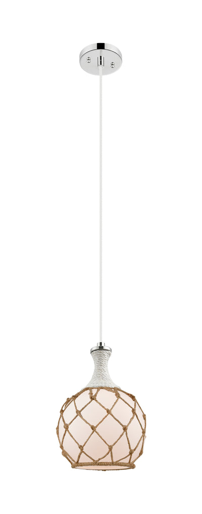 Ballston Mini Pendant Brushed Brass 8 Inch