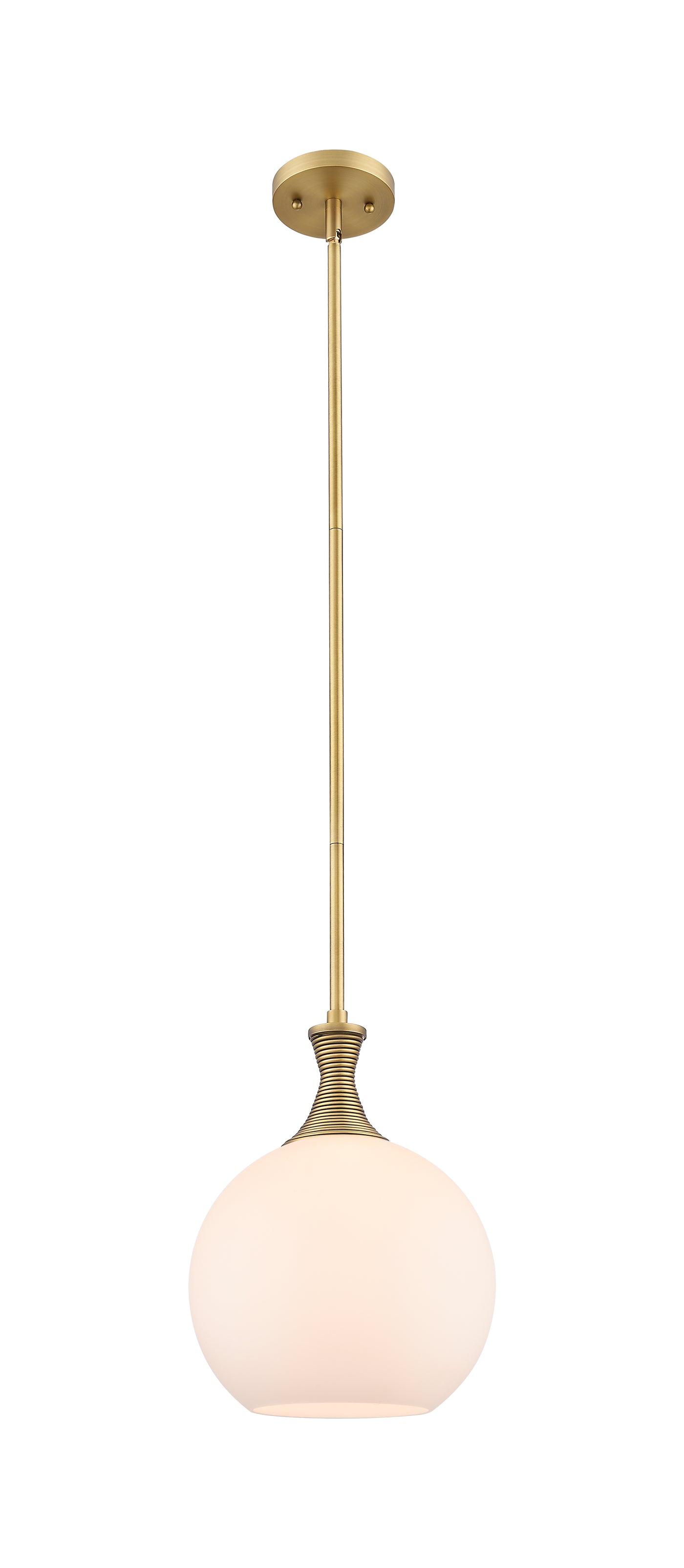 Ballston Mini Pendant Brushed Brass Finish