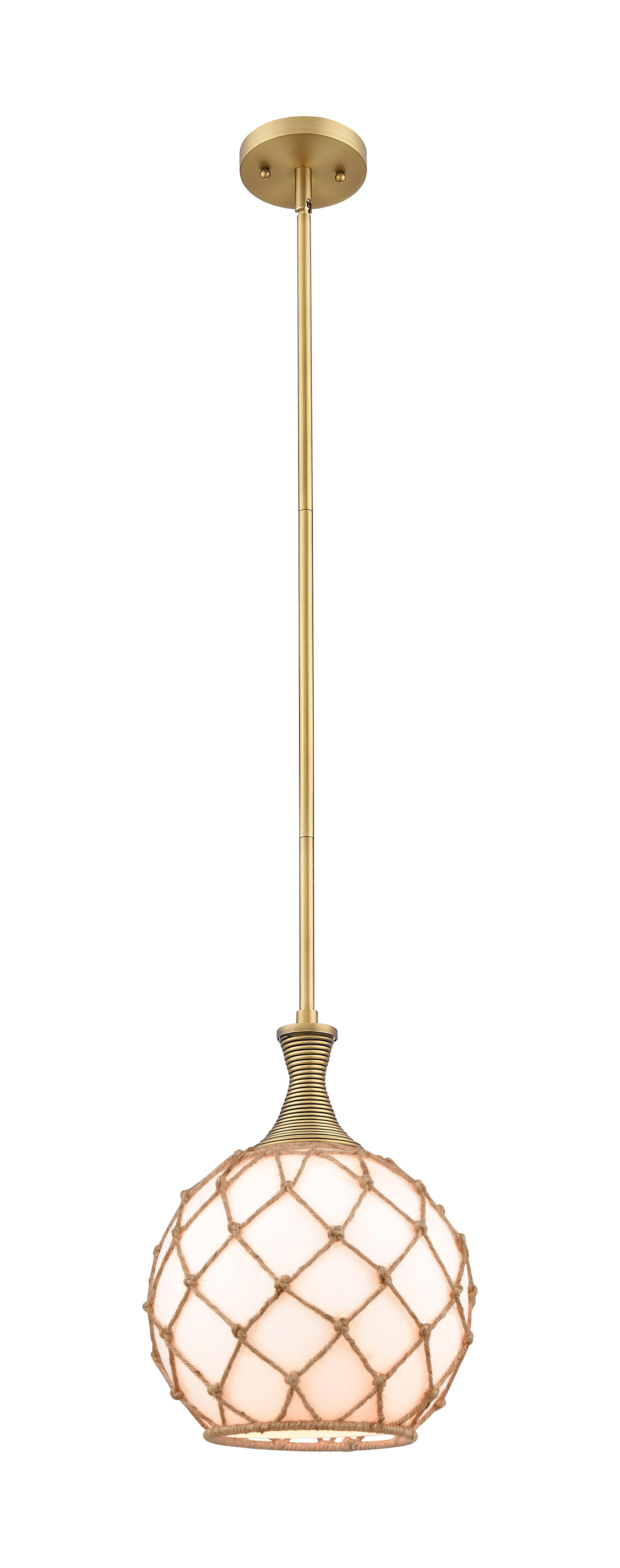 Ballston Mini Pendant Brushed Brass Dimmable