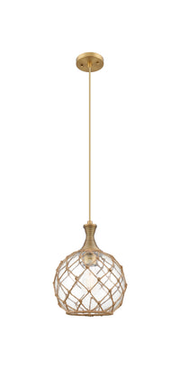 Ballston Mini Pendant Brushed Brass Dimmable