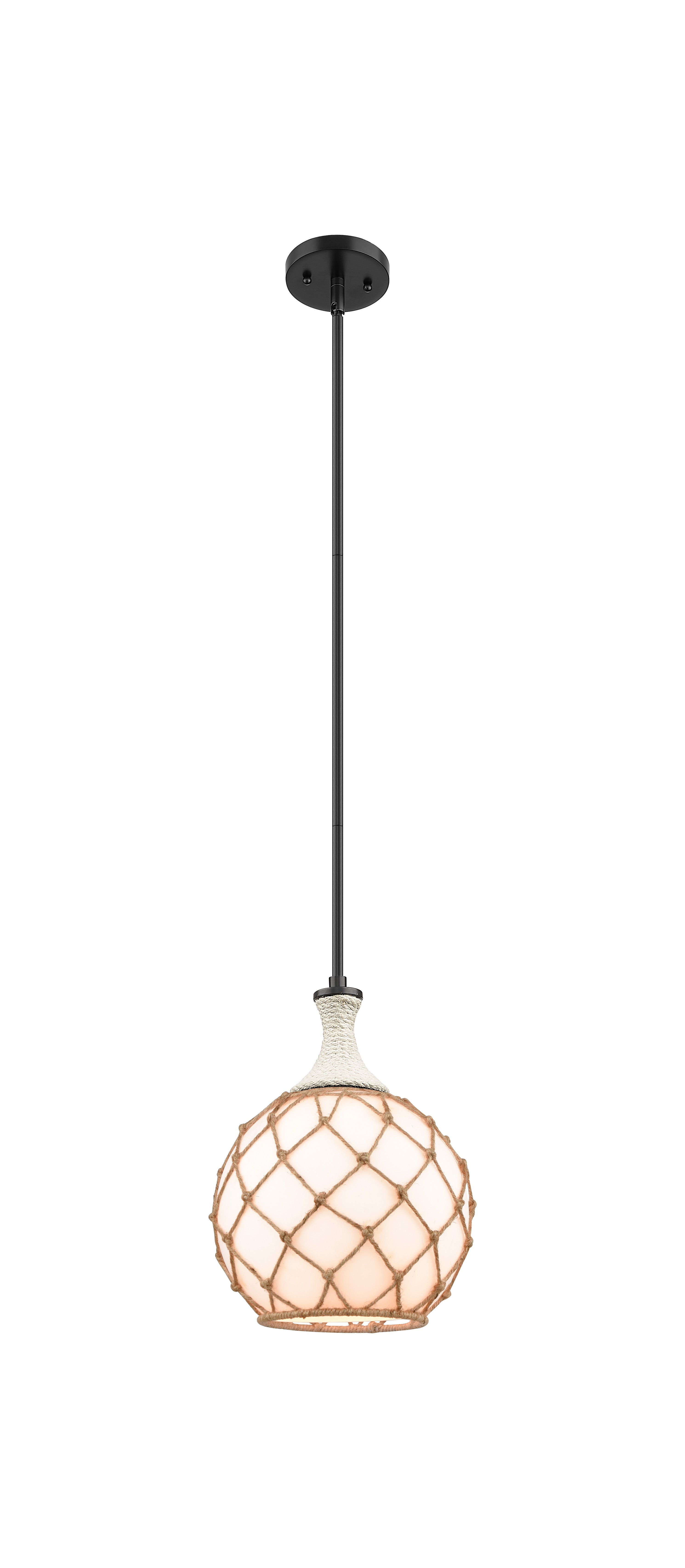 Ballston Mini Pendant Brushed Brass 10 Inch