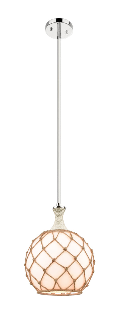 Ballston Mini Pendant Brushed Brass 10 Inch