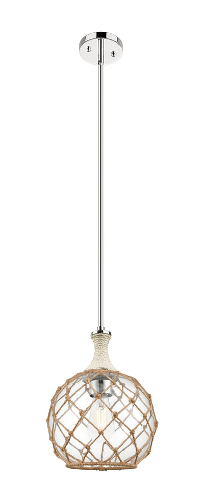 Ballston Mini Pendant Brushed Brass 10 Inch