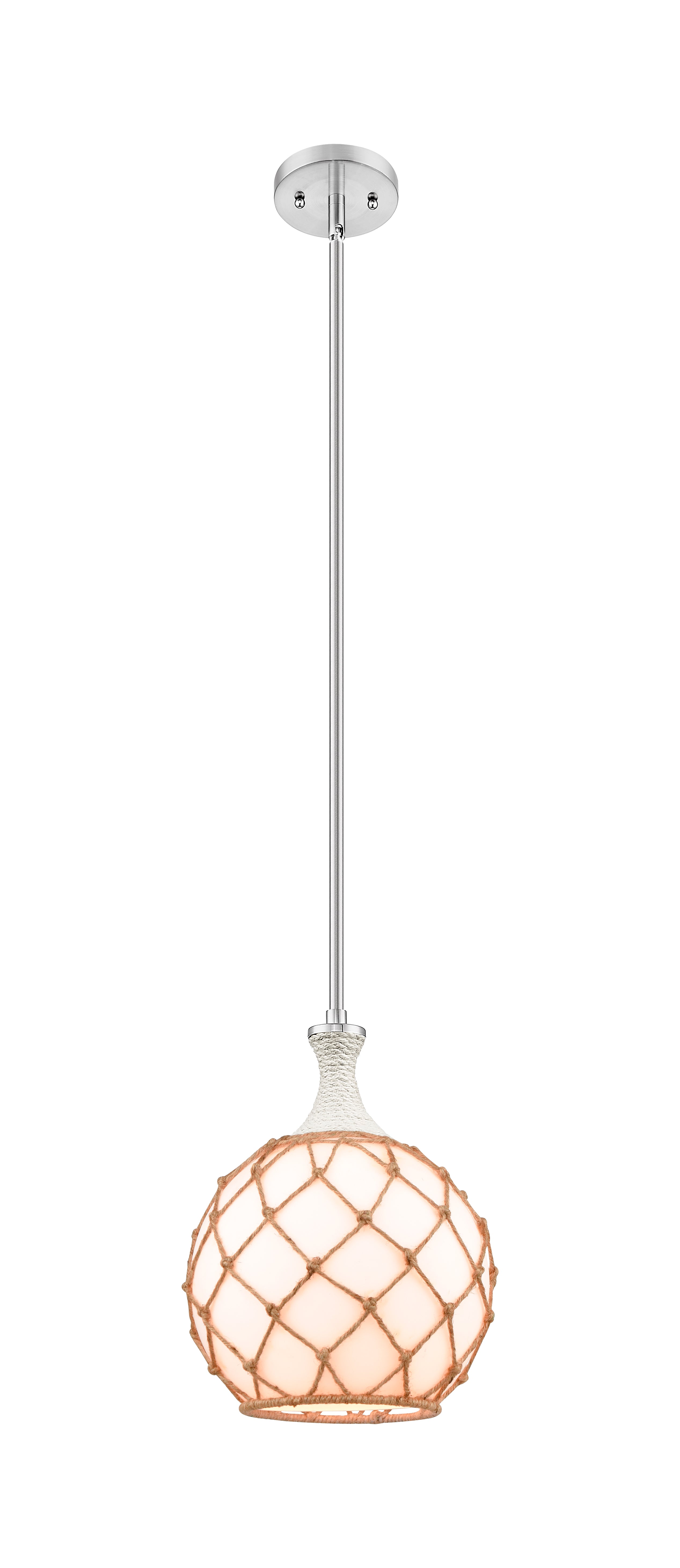 Ballston Mini Pendant Brushed Brass 10 Inch