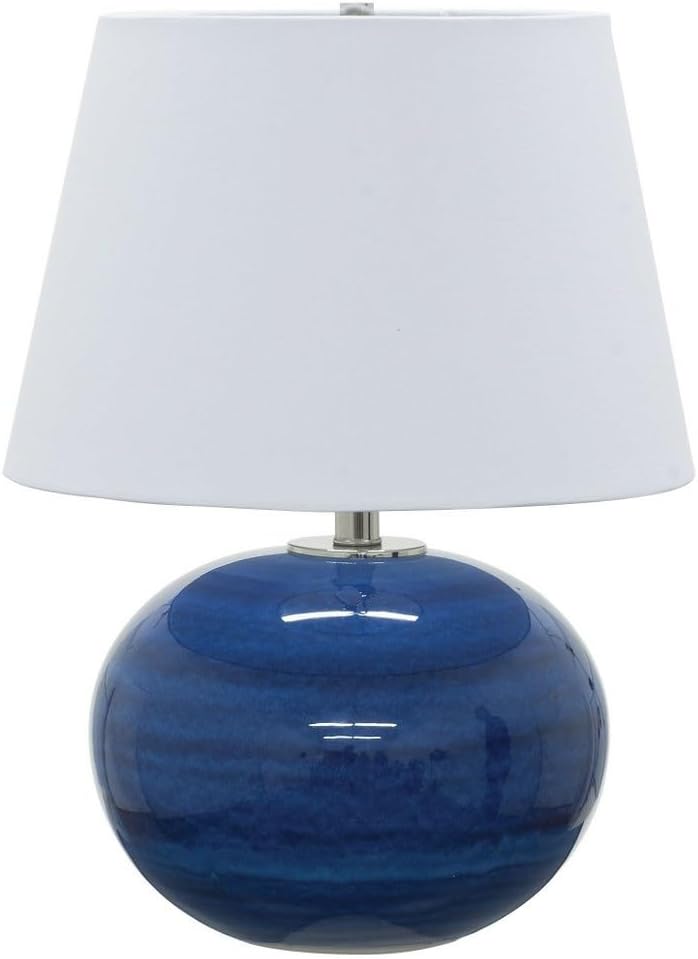 22-inch Scatchard Cornflower Blue LED Table Lamp