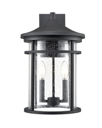 10.5'' Namath Textured Black 2 Light Wall Sconce