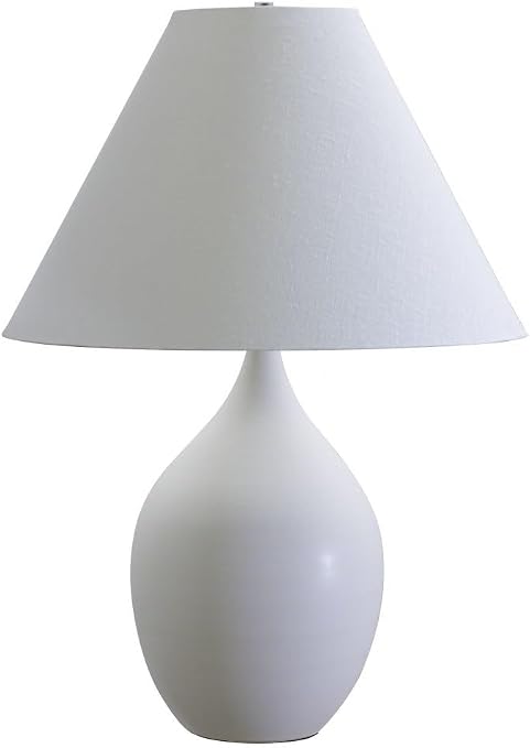 28-inch Scatchard Oatmeal Table Lamp