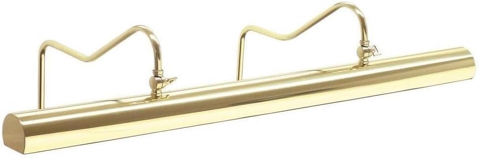 30-inch Hyde Park Antique Brass Plug-In Picture Light