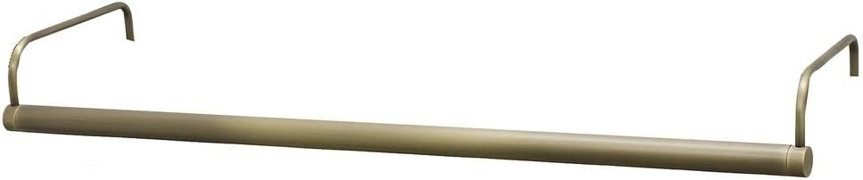 30-inch Slim-Line Antique Brass Plug-In Picture Light