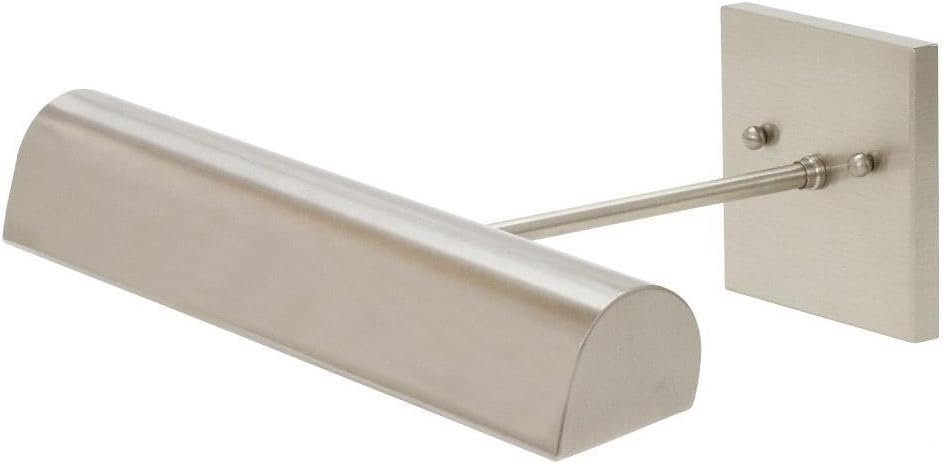 14-inch Classic Traditional Satin Nickel LED Direct Wire Picture Light