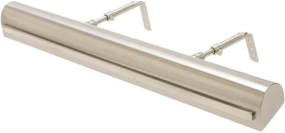 24-inch Classic Traditional Antique Brass Polished Brass Strap Plug-In Picture Light