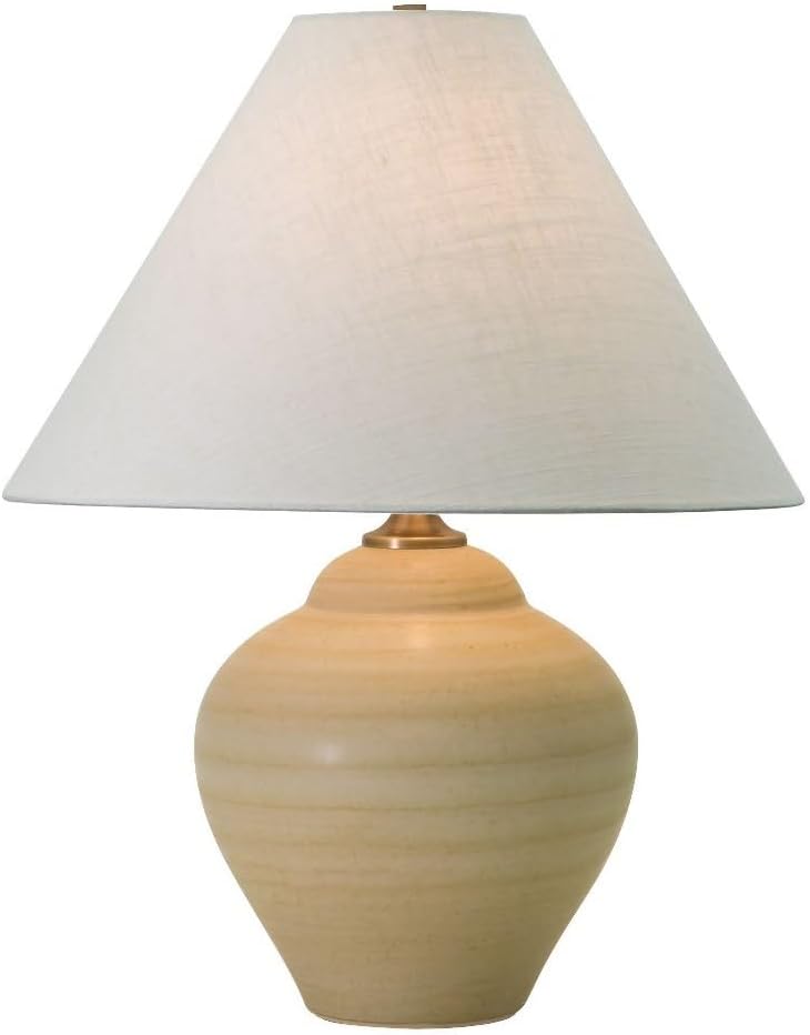 22-inch Scatchard Brown Gloss Table Lamp
