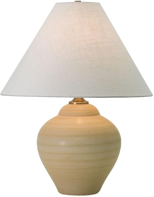 22-inch Scatchard Decorated Red Table Lamp