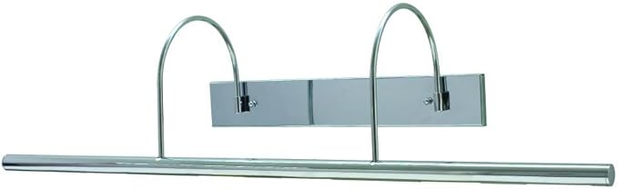 36-inch Slim-Line Polished Brass Direct Wire Picture Light