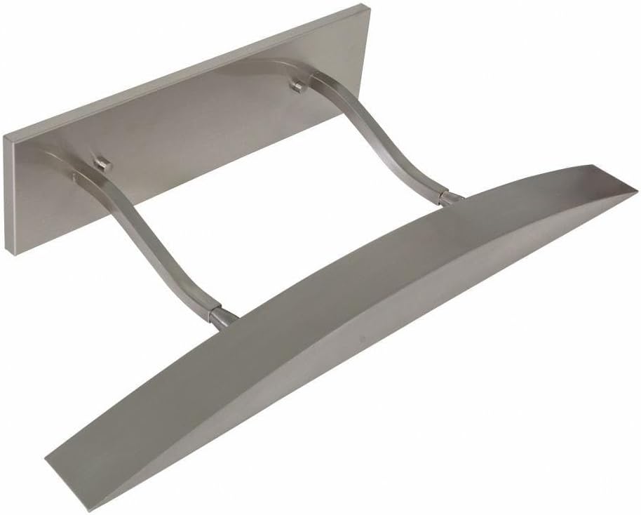 24-inch Ultra-Wide Satin Nickel Direct Wire Picture Light