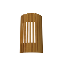 11.81'' Modern Slatted LED Accord Wall Lamp Light