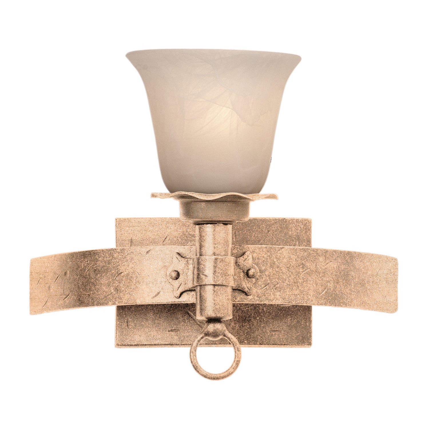 13'' Americana 1 Light Modern Gold Vanity Light