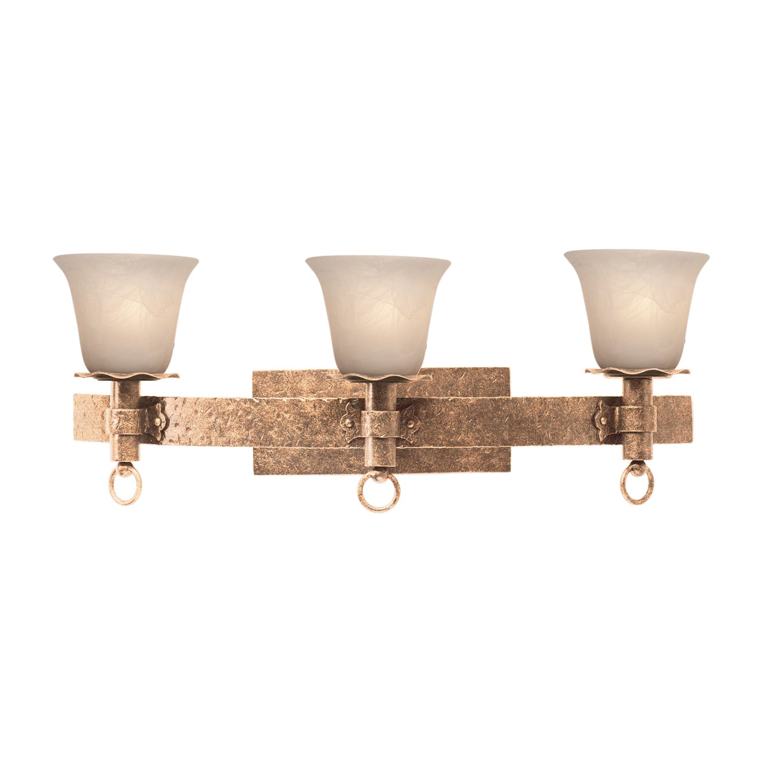 26.5'' Americana 3 Light Modern Gold Vanity Light
