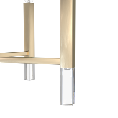 Sunjai 25-inch 5-light Alturas Gold Chandelier