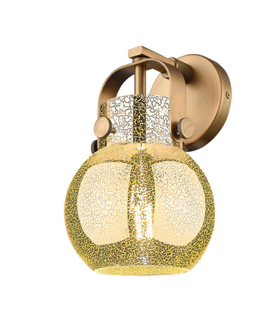 Downtown Urban Sconce Cast Brass Finish