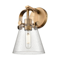 Downtown Urban Sconce Cast Brass Finish