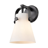 Downtown Urban Sconce Cast Brass Finish