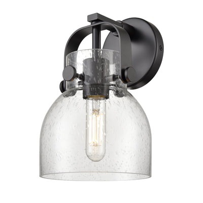 Downtown Urban Sconce Brass Glass Steel