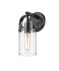 Downtown Urban Sconce Cast Brass Glass