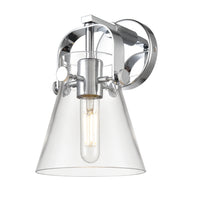 Downtown Urban Sconce Cast Brass Finish