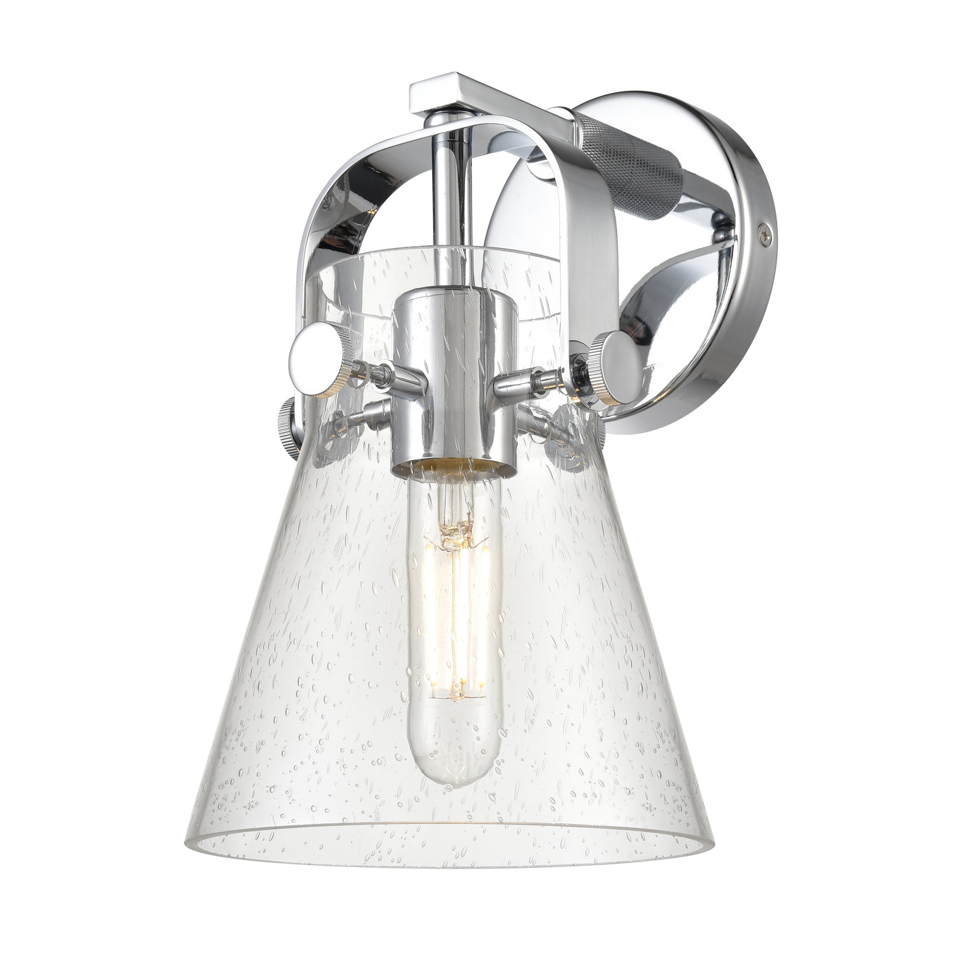 Downtown Urban Sconce Cast Brass Finish