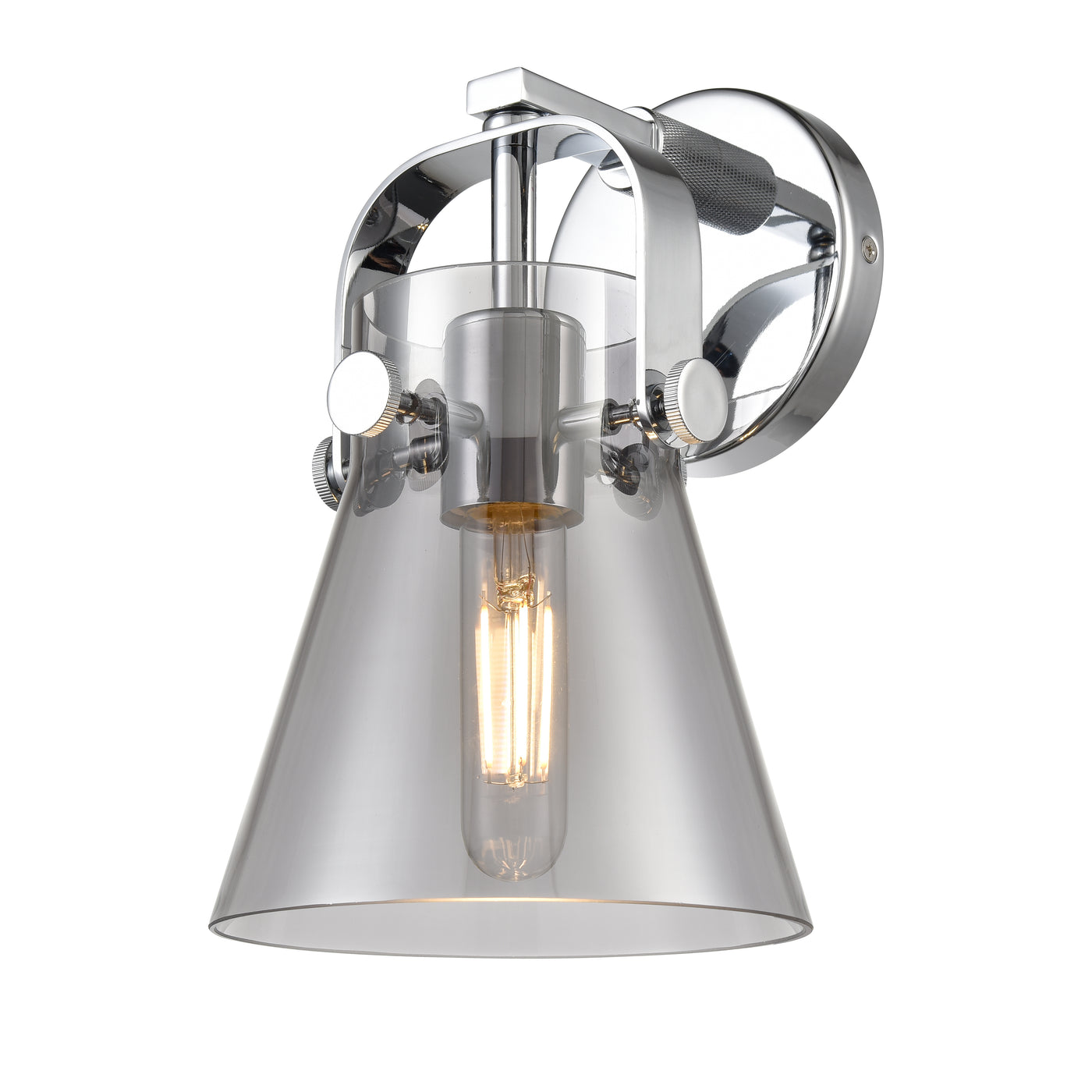 Downtown Urban Sconce Cast Brass Finish