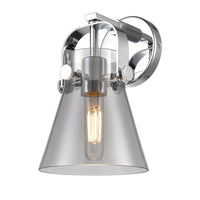 Downtown Urban Sconce Cast Brass Finish