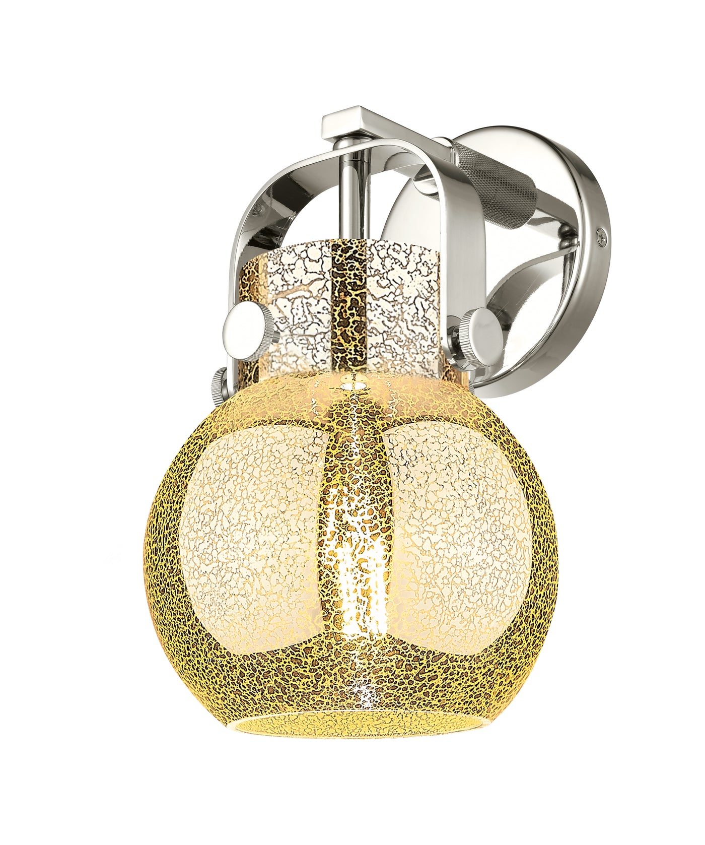Downtown Urban Sconce Cast Brass Finish