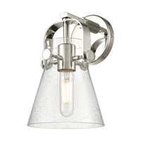 Downtown Urban Sconce Cast Brass Finish